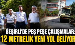 Asfalt tamamlandı, sıra yeni imar yolunda