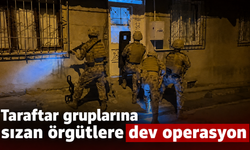 Tribünlerdeki suç ağı çökertildi: 51 kişi tutuklandı