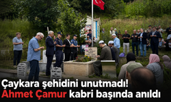 Şehit Ahmet Çamur’un hatırası Çaykara’da yaşatılıyor