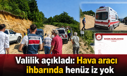 Piraziz’de hava aracı düştü iddiası: Bölgede iz aranıyor
