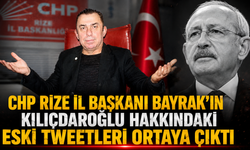 CHP Rize İl Başkanı Bayrak'ın eski tweetleri yeniden gündeme geldi
