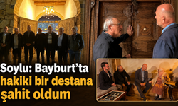 Soylu’dan Kenan Yavuz’a övgü: Bayburt’ta bir derviş