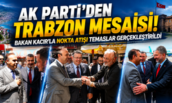 Trabzon'a hizmet günü! Açılışlar yapıldı,yeni projelerin imzaları atıldı