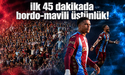 Trabzonspor’un yeni silahı sahnede! İlk yarıya damga vurdu