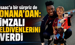 Onana’dan minik Isaac’a unutulmaz hediye