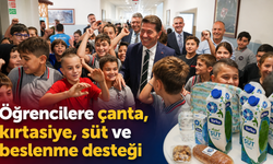 Öğrencilerin okul heyecanına belediye desteği