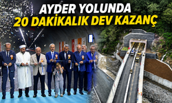 Ayder yolunda 772 milyon liralık tasarruf