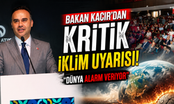 Bakan Kacır: "Antarktika'da bile mikroplastik var,dünya alarm veriyor"