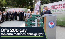 Büyükşehir’den çay üreticisine makine desteği
