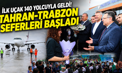Trabzon Havalimanı’nda tarihi karşılama!