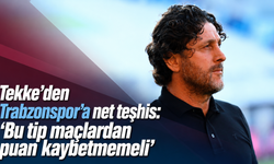 Fatih Tekke’den beraberlik sonrası kritik uyarı