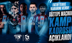 Bordo-Mavililerde son prova! Fatih Tekke'nin kadrosu belli oldu