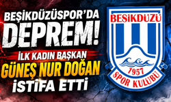 Beşikdüzüspor'da istifa depremi! "Dik duruşumdan taviz vermedim"
