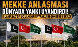 Pakistan'da Türk Bayrağı gururu! Mekke Anlaşması coşkuyla kutlandı