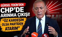 Gürsel Tekin’den parti içi temizlik mesajı! “Kim olursa olsun ilişiği kesilecek”