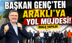 Araklı’ya çifte yol müjdesi! Başkan Genç açıkladı