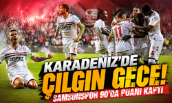 Samsunspor’un açılışında gol düellosu