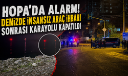 Karadeniz'de güvenlik alarmı! Hopa Limanı açıklarında insansız araç iddiası