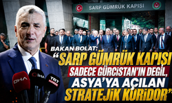 Hopa'daki tır kuyrukları tarih oluyor! Bakan Bolat'tan dev yatırım mesajı
