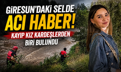 Babalarını kurtarmak isterken sele kapıldılar!