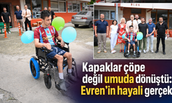 Trabzonspor sevdalısı Evren’in hayali gerçek oldu