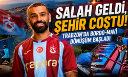 Salah geldi,şehir coştu! Trabzon'da Bordo-Mavi dönüşüm başladı