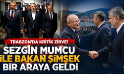 Trabzon'da gözler Bakan Şimşek'te! İlk görüşme havalimanında gerçekleşti