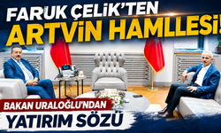 Faruk Çelik bastırdı,Bakan Uraloğlu'ndan Artvin'e net mesaj! "Ne ihtiyaç varsa yerine gelecek"
