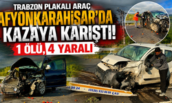 61 plakalı otomobil kaza yaptı! Afyonkarahisar'dan acı haber
