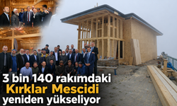 3 bin 140 rakımdaki mescitte sona yaklaşıldı