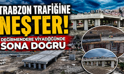 Karadeniz Sahil Yolu'na yeni nefes! Değirmendere viyadüğünde çalışmalar aralıksız sürüyor