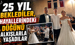 Takı yok,gösteriş yok...Sadece sevgi ve horon vardı!