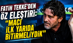Tekke’den dikkat çeken açıklama