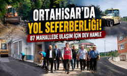 Ortahisar Belediyesi'nden yol atağı!Çalışmalar hız kesmiyor