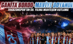 Binlerce taraftar,tek yürek! Trabzonspor'un 59. yılı coşkuyla kutlandı