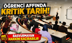 YÖK’ten öğrenci affı açıklaması!