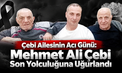 Araklı’da Çebi ailesinin acı kaybı..