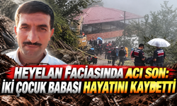 Trabzon’da toprak altında can pazarı: 1 ölü!
