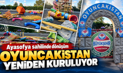 Trabzon’un 13 yıllık Oyuncakistan’ı sil baştan yenileniyor