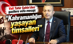 Trabzon Valisi Şahin’den gazilere minnet ve vefa mesajı