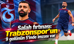 Trabzonspor’un hücumdaki kozu Salah:4 gol, 1 asist