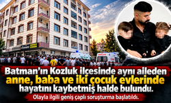 Kozluk’u sarsan olay: Aynı aileden 4 kişi evde ölü bulundu