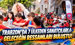 Trabzon’da küçük ellerden büyük sanat!