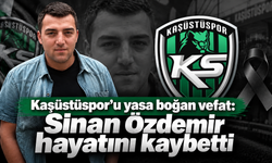Kaşüstüspor’un eski kalecisi Sinan Özdemir’den acı haber