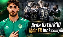 Arda Öztürk sahnede, Iğdır FK dolu dizgin