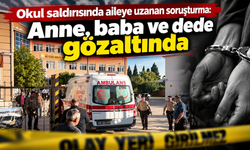 Silahın izini sürüyorlar: Anne, baba ve dede gözaltında