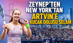 Tarihi maç öncesi Zeynep’e Artvin’den destek