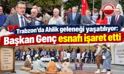 Genç’ten Trabzon esnafına: “Allah hepsinden razı olsun”