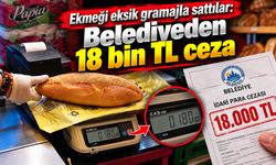 230 gramlık ekmek 180 gram çıktı: Belediye affetmedi