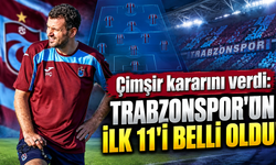Trabzonspor’da Gençlerbirliği mesaisi: İşte ilk 11